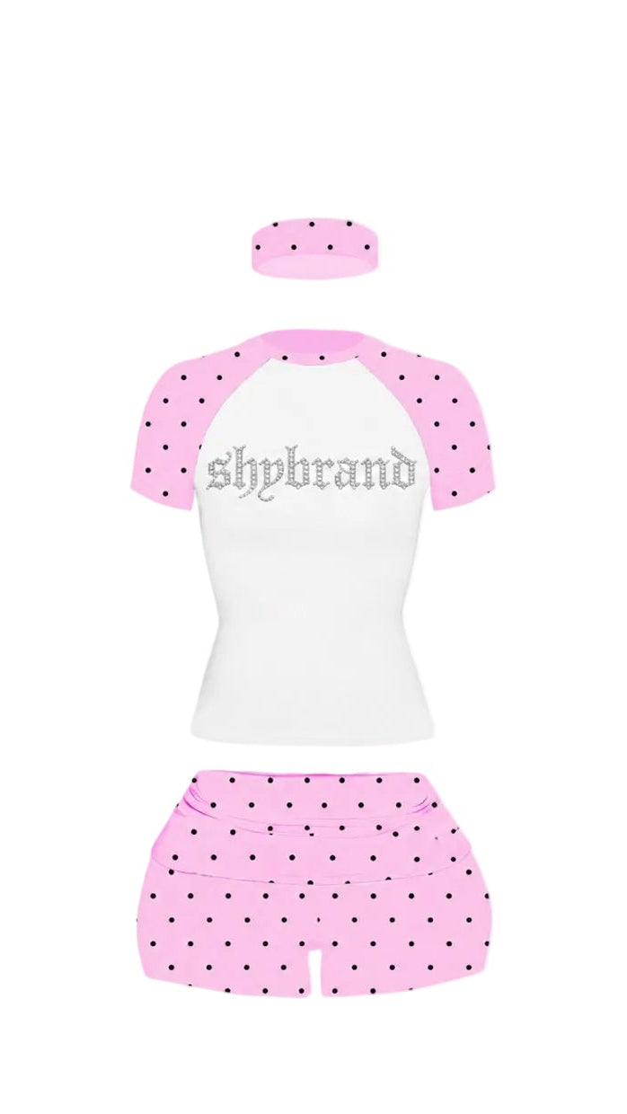 Pink Polka Dot (3pc)