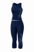 Navy Blue It Girl capri set