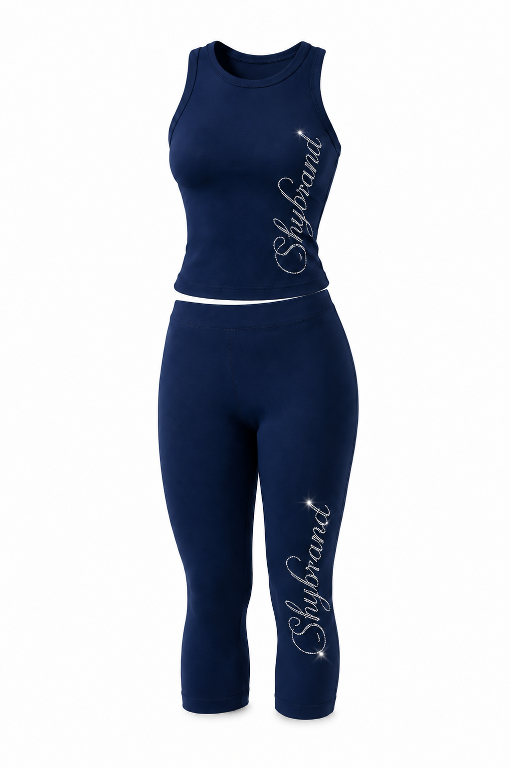 Navy Blue It Girl capri set